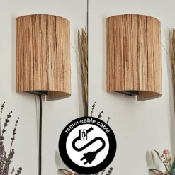 Luminaires Scandinaves-hofstein Viadores Luminaire Up & Down, Applique murale Noir, 1 lumière