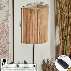 Luminaires Scandinaves-hofstein Viadores Luminaire Up & Down, Applique murale Noir, 1 lumière