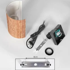 Luminaires Scandinaves-hofstein Viadores Luminaire Up & Down, Applique murale Noir, 1 lumière