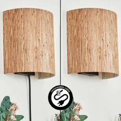 Luminaires Scandinaves-hofstein Viadores Luminaire Up & Down, Applique murale Noir, 1 lumière