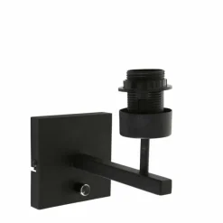 Luminaires Steinhauer Vidrio Applique murale Noir, 1 lumière