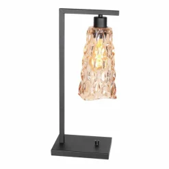 Luminaires Steinhauer Vidrio Lampe à poser Noir, 1 lumière