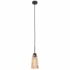 Luminaires Steinhauer Vidrio Suspension Noir, 1 lumière
