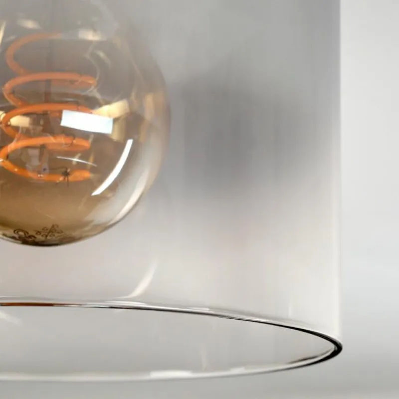 hofstein Vireda Plafonnier Anthracite, 3 lumières