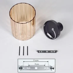 hofstein Vireda Plafonnier, Spot de plafond Noir, 1 lumière