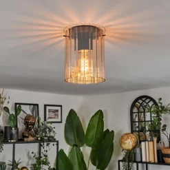 hofstein Vireda Plafonnier, Spot de plafond Noir, 1 lumière