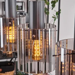 hofstein Vireda Suspension, Suspension Anthracite, 3 lumières