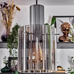 hofstein Vireda Suspension, Suspension Anthracite, 3 lumières