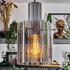 hofstein Vireda Suspension, Suspension Anthracite, 3 lumières