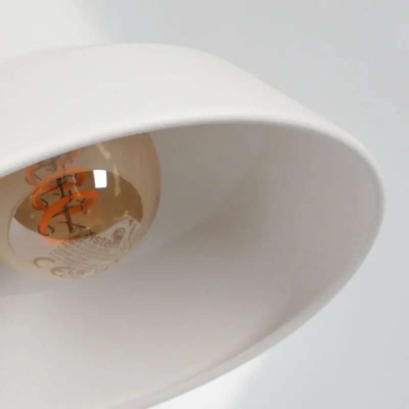 hofstein Vouzy Lampe à poser Blanc, 1 lumière