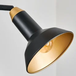 Lampes Dorées-hofstein Vouzy Plafonnier, Suspension Noir, 6 lumières