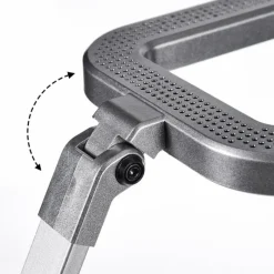 hofstein Vringelby Lampe de bureau, Lampe à poser, Liseuse LED Argenté, 1 lumière, Changeur de couleurs