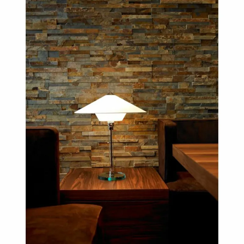 Luminaires Tecnolumen Wagenfeld 28 Tecnolumen Lampe à poser Nickel mat, Transparent, 1 lumière