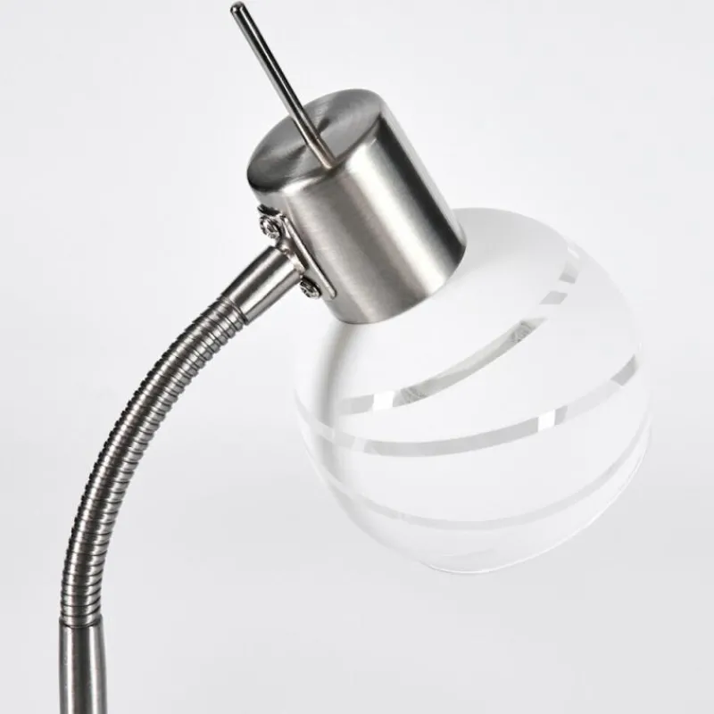 hofstein Warga Lampe à poser, Liseuse Nickel mat, 1 lumière