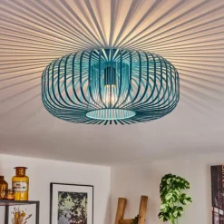 hofstein Wemude Plafonnier Bleu, 1 lumière