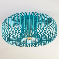 hofstein Wemude Plafonnier Bleu, 1 lumière