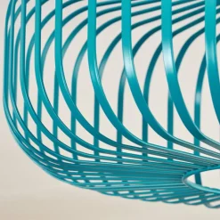 hofstein Wemude Plafonnier Bleu, 1 lumière