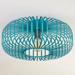 hofstein Wemude Plafonnier Bleu, 1 lumière