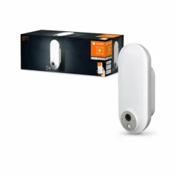 Luminaires Ledvance WIF Lampe murale d´extérieur LED Blanc, 1 lumière, Détecteur de mouvement