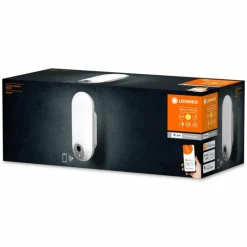 Luminaires Ledvance WIF Lampe murale d´extérieur LED Blanc, 1 lumière, Détecteur de mouvement
