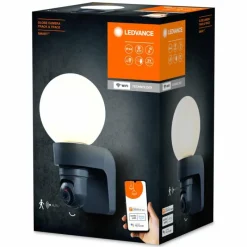 Luminaires Ledvance WIF Lampe murale d´extérieur Noir, 1 lumière, Détecteur de mouvement