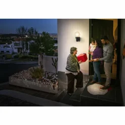 Luminaires Ledvance WIF Lampe murale d´extérieur Noir, 1 lumière, Détecteur de mouvement