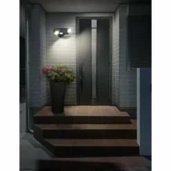 Luminaires Ledvance WIF Lampe murale d´extérieur LED Gris, 1 lumière