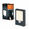 Luminaires Ledvance WIF Lampe murale d´extérieur LED Gris, 1 lumière