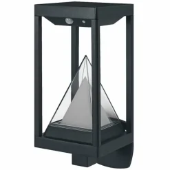 Luminaires Ledvance WIF Lampe solaire LED Noir, 1 lumière, Détecteur de mouvement, Changeur de couleurs