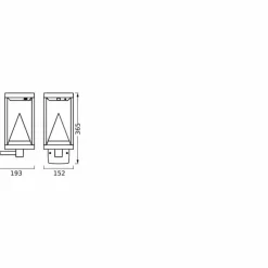 Luminaires Ledvance WIF Lampe solaire LED Noir, 1 lumière, Détecteur de mouvement, Changeur de couleurs