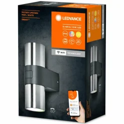 Luminaires Ledvance WIF Luminaire extérieur LED Gris, 1 lumière, Changeur de couleurs