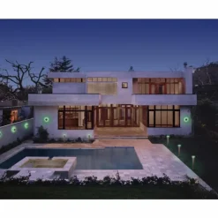 Luminaires Ledvance WIF Luminaire extérieur LED Argenté, 1 lumière, Changeur de couleurs