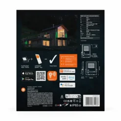 Luminaires Ledvance Wifi Lampadaire LED Noir, 1 lumière, Changeur de couleurs