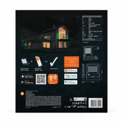 Luminaires Ledvance Wifi Lampadaire LED Noir, 1 lumière, Changeur de couleurs