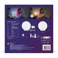 Luminaires Ledvance Wifi Lampe à poser LED Blanc, 1 lumière, Changeur de couleurs