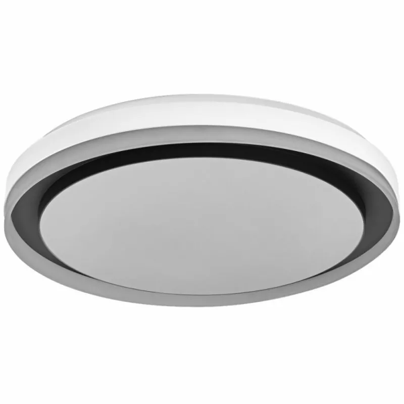 Luminaires Ledvance Wifi Plafonnier LED Noir, 1 lumière, Changeur de couleurs