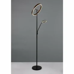 Luminaires Trio Willis Lampadaire LED Noir, 2 lumières* Éclairage Led