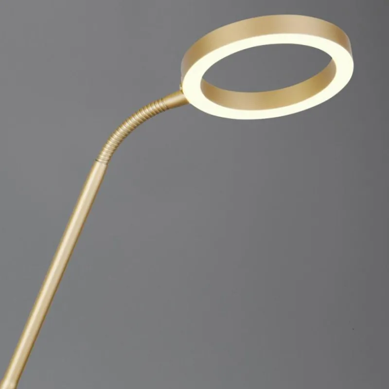 Lampes Dorées-Luminaires Trio Willis Lampadaire LED Or, 2 lumières