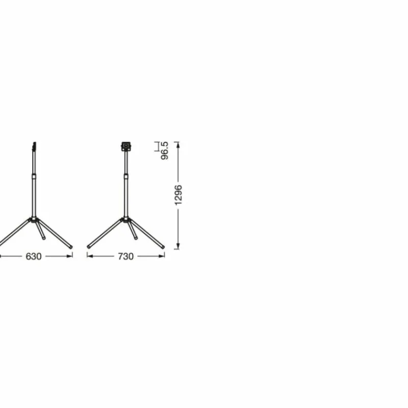 Luminaires Ledvance Worklight Projecteur LED Gris, Noir, 1 lumière