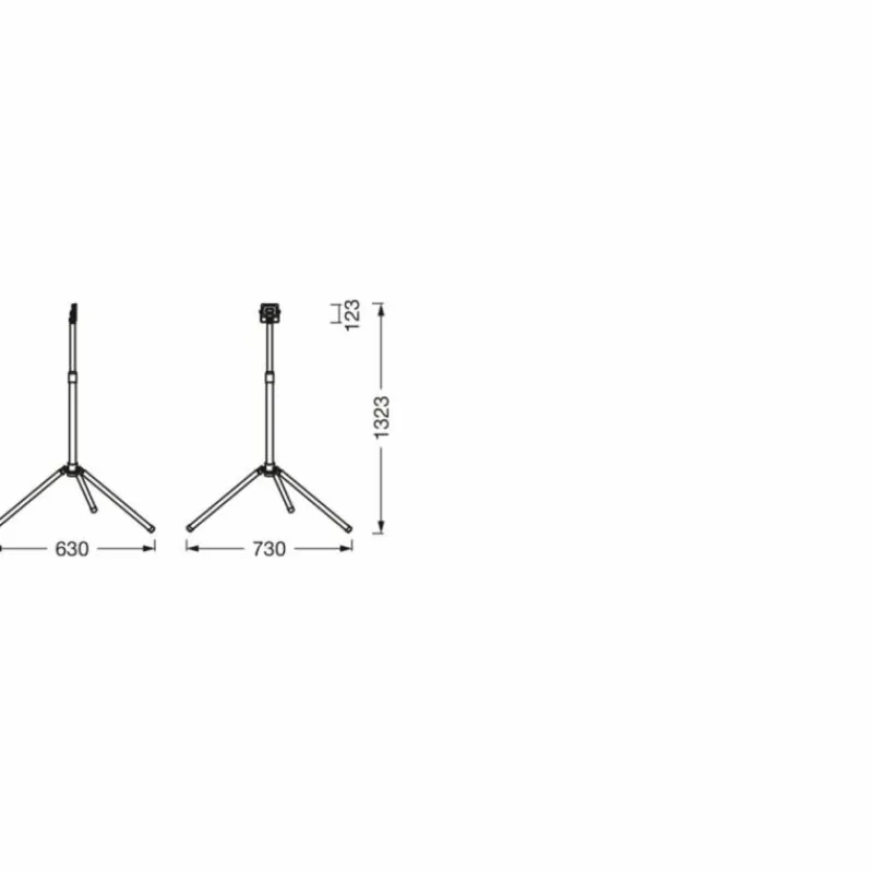Luminaires Ledvance Worklight Projecteur LED Gris, Noir, 1 lumière