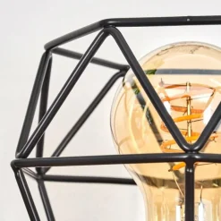 hofstein Yaak Lampe à poser Noir, 1 lumière