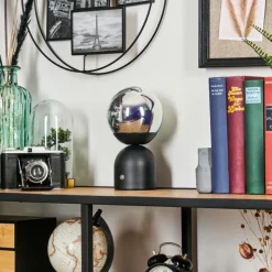 hofstein Yngered Lampe à poser LED Noir, 1 lumière