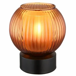 Luminaires Globo Lighting Zumba Lampe à poser Noir, 1 lumière